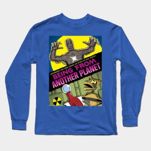 MST3K Mystery Science Promotional Artwork - Being From Another Planet Long Sleeve T-Shirt
